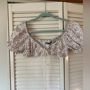 Floral Crop Top